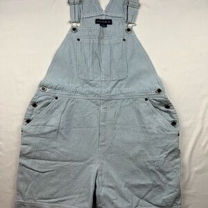 Vintage Light Blue Pinstripe Overalls